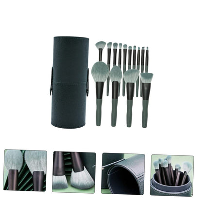 14Pcs Makeup Brush Cosmetics Accessory Makeup Tool Quality Material Brush Smooth Handle for Daily Professional Use