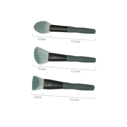 14Pcs Makeup Brush Cosmetics Accessory Makeup Tool Quality Material Brush Smooth Handle for Daily Professional Use